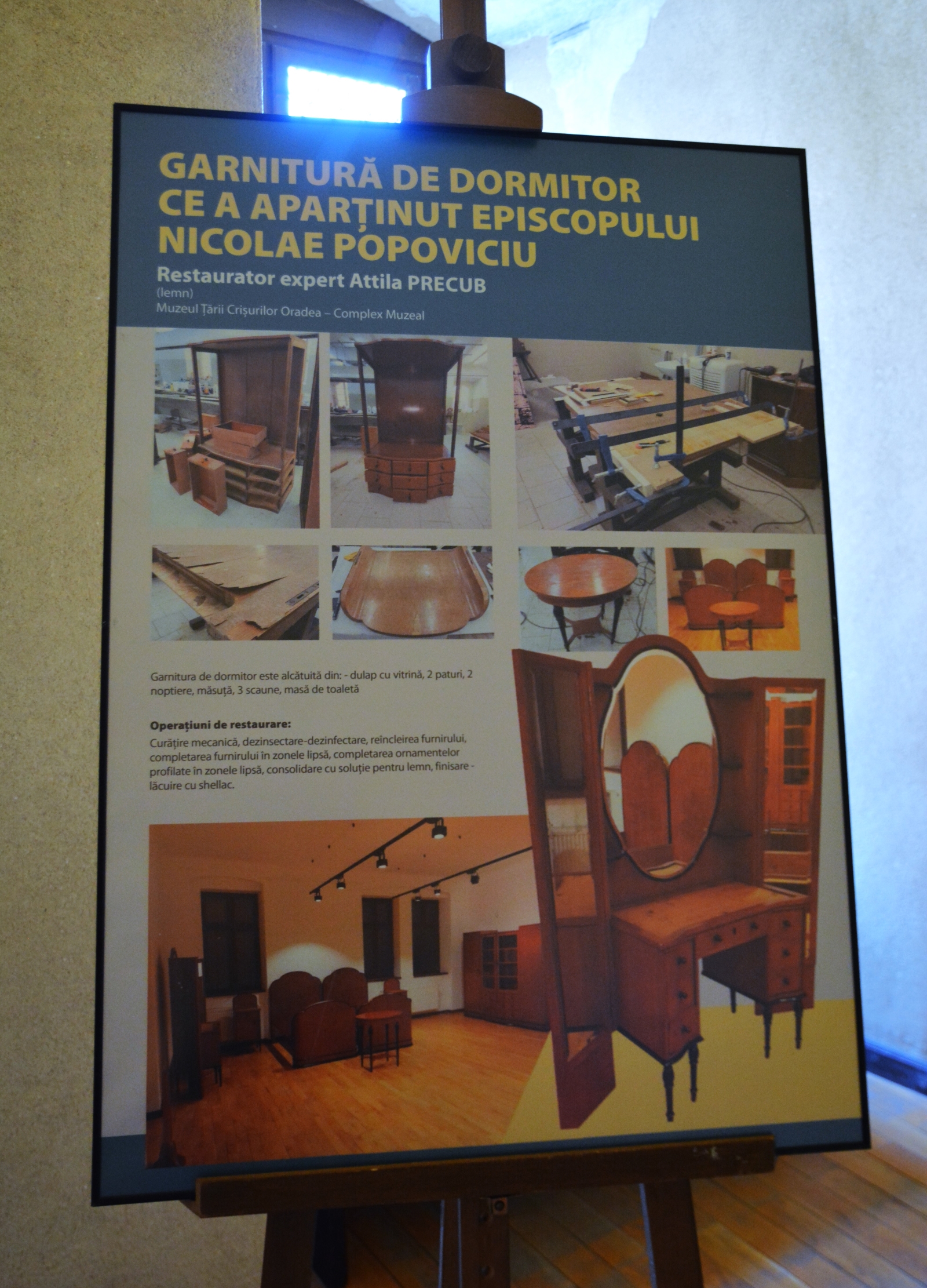 Expoziţia Din umbră în lumină, cu obiecte restaurate (3)