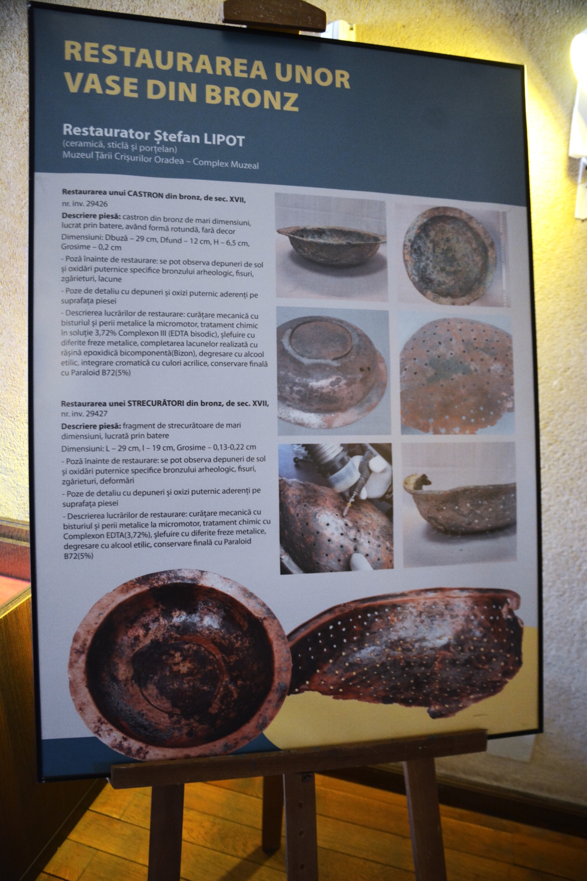 Expoziţia Din umbră în lumină, cu obiecte restaurate (11)